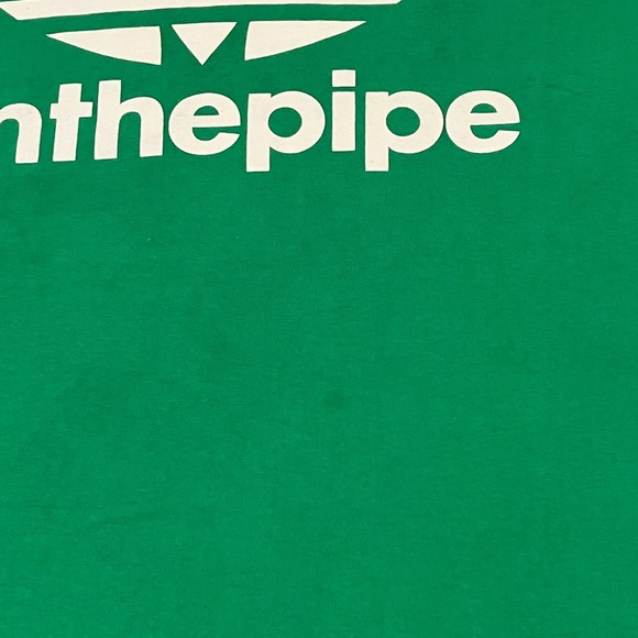 Men’s size large green trefoil onthepipe tshirt - Picture 9 of 13